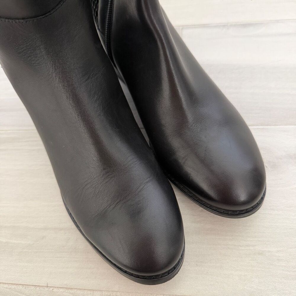 Cole Haan Rockland Riding Boot 9 Black - Picture 8 of 12